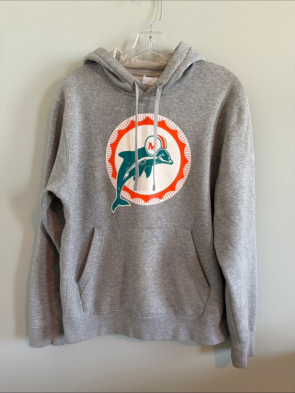 Nike Gray Hoodie Miami Dolphins